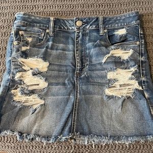 Jean Mini Skirt